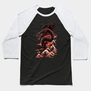 dragon in Asian style Baseball T-Shirt